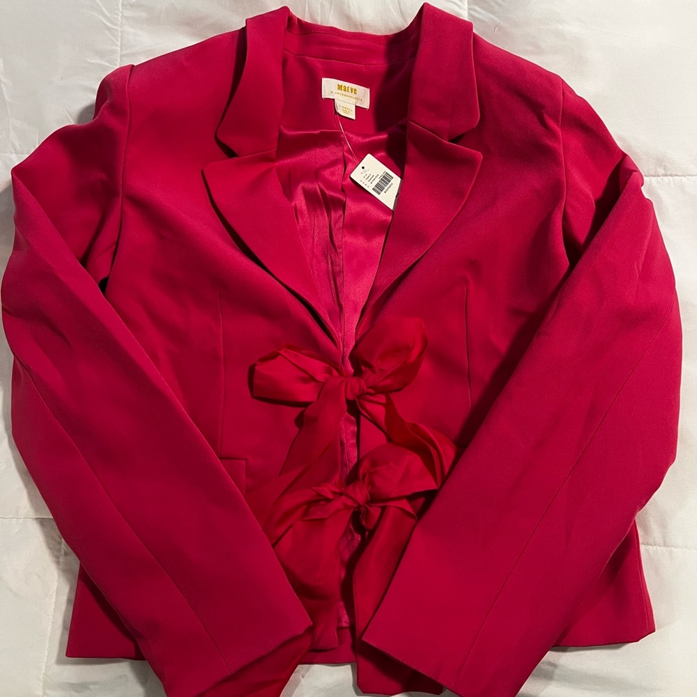 Anthropologie Blazer with Bows